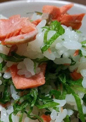 鮭ご飯-レシピのメイン写真
