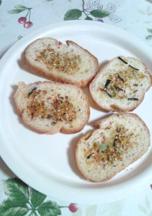 ふりかけでラスク♪-レシピのメイン写真