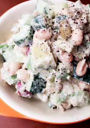 超簡単！豆とアボカドのコロコロサラダ♡-レシピのメイン写真