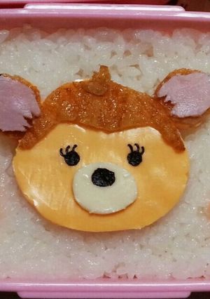 キャラ弁♡ツムツム♡バンビ-レシピのメイン写真