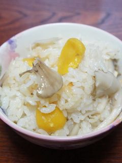 秋には、栗と舞茸の炊き込みご飯-レシピのメイン写真