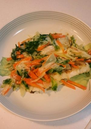 鱈の野菜チーズ焼き-レシピのメイン写真