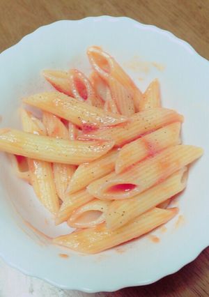 3つの調味料でできる簡単ペンネ-レシピのメイン写真