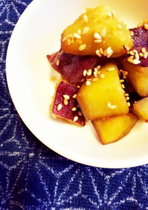 さつま芋のごま和え-レシピのメイン写真