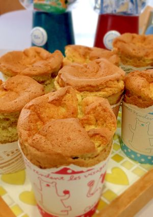 糖質制限！バジル香るお食事シフォン♡-レシピのメイン写真
