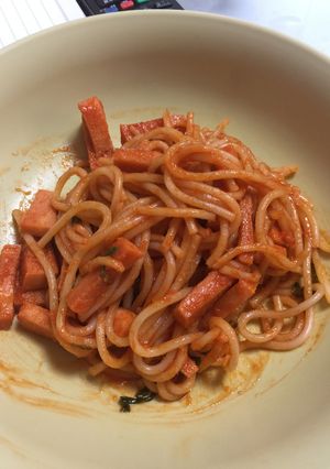 高野豆腐でナポリタンスパゲッティ♡-レシピのメイン写真