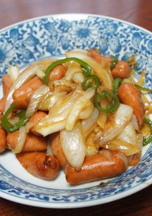 創味シャンタンで、ウインナー＆野菜炒め-レシピのメイン写真