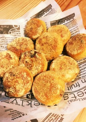 米粉と豆腐のあんドーナツ-レシピのメイン写真