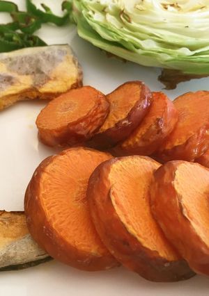 ノンフライヤー　で　焼きにんじん-レシピのメイン写真
