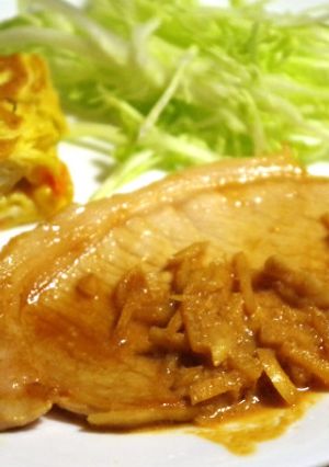 甘酢漬け生姜で作る！豚の生姜焼き！-レシピのメイン写真