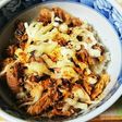 一人ランチに♡簡単サンマ缶チーズマヨ丼