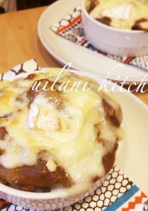 ココットカマンで焼きカレー-レシピのメイン写真