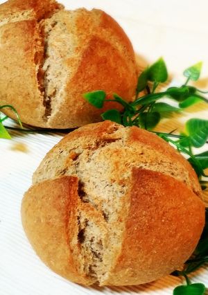 ライ麦☆パリもちっカンパーニュ-レシピのメイン写真