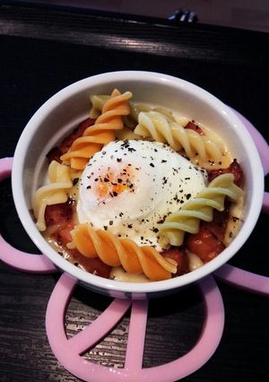 カルボナーラ風☆ココットカマン-レシピのメイン写真