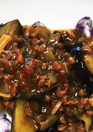 大豆のお肉でなすみそ!-レシピのメイン写真