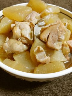 大根と鶏もも肉の煮物-レシピのメイン写真
