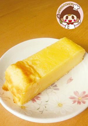 混ぜて焼くだけ!こさずに簡単お芋のケーキ-レシピのメイン写真