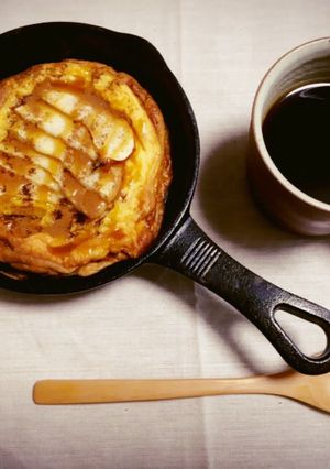 りんごのダッチベイビー-レシピのメイン写真