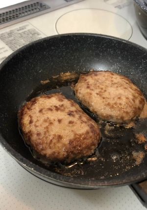 ハンバーグ-レシピのメイン写真
