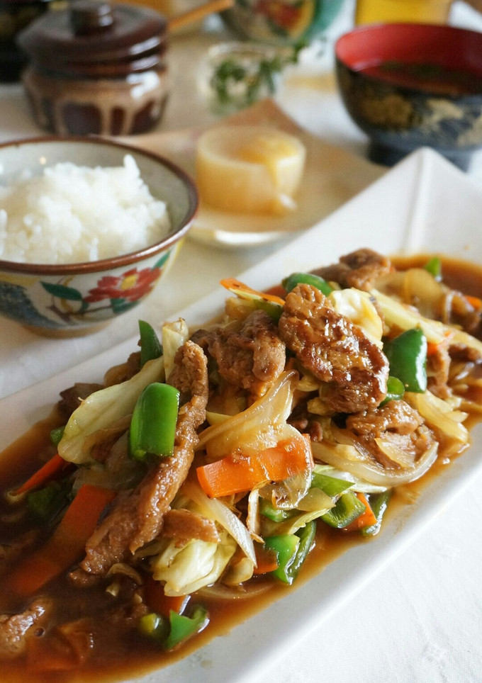 大豆のお肉とたっぷり野菜の甘酢炒め-レシピのメイン写真