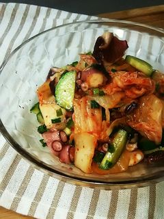 我が家の定番☆キムチの和え物-レシピのメイン写真
