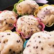 体に優しい蒸しパン*甘酒仕立て