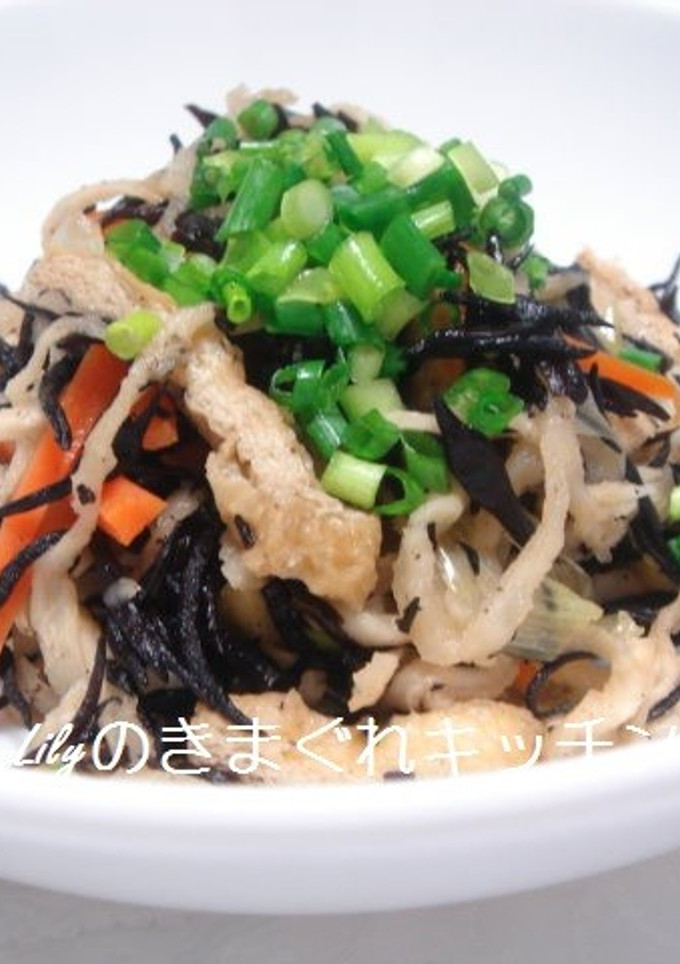 切り干し大根とひじきの煮物-レシピのメイン写真