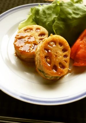 レンコンのはさみ焼-レシピのメイン写真