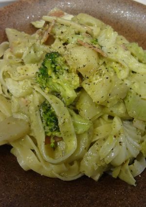 じゃがいもとブロッコリーのパスタ-レシピのメイン写真