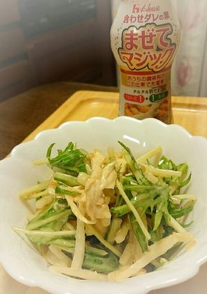 ませてマジックで大根とささみのサラダ-レシピのメイン写真