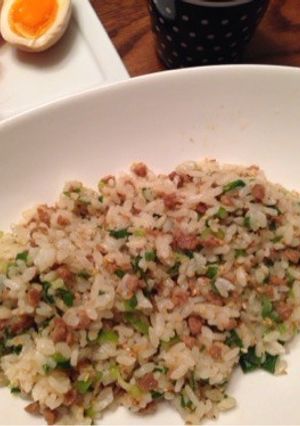 青ネギとお肉みたいな大豆のチャーハン-レシピのメイン写真