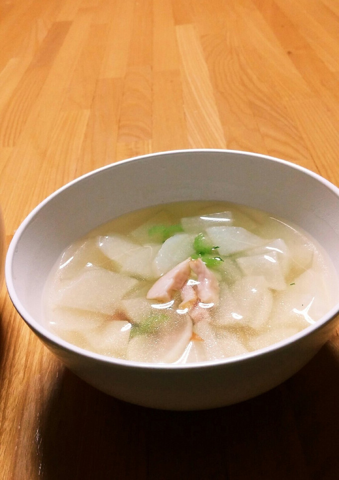 大根とベーコンの白だしあっさりスープ-レシピのメイン写真