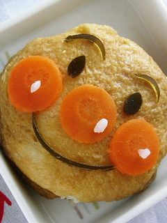 アンパンマンのお稲荷さん-レシピのメイン写真