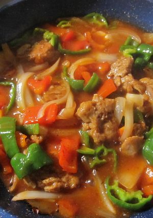 大豆肉のスイートチリソース炒め-レシピのメイン写真