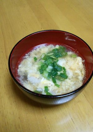 すまし汁!ブリ頭粗の白だし煮の汁を使って-レシピのメイン写真