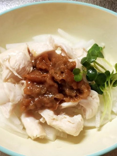 ささみと大根サラダのさっぱり☆梅肉和え-レシピのメイン写真