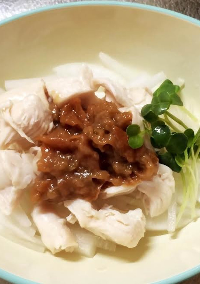 ささみと大根サラダのさっぱり☆梅肉和え-レシピのメイン写真