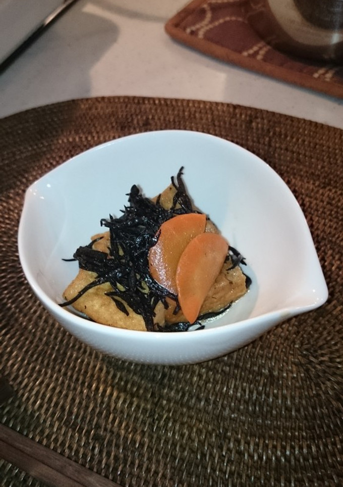 ＊厚揚げとひじき煮＊-レシピのメイン写真