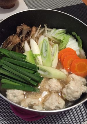 豆腐団子のシャンタン鍋-レシピのメイン写真