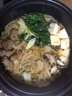 大豆のお肉でチゲ鍋風-レシピのメイン写真
