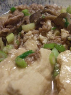 豚肉でつくる肉豆腐-レシピのメイン写真