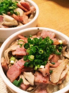 旨味☆ベーコンきのこココットカマン☆-レシピのメイン写真