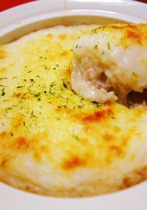 ご飯に合う☆シーチキンで長芋和風グラタン-レシピのメイン写真