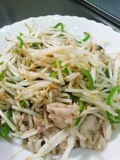 面倒くさがりのもやし炒め-レシピのメイン写真