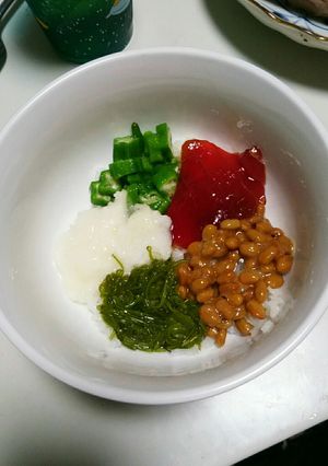 大戸屋のばくだん風 ※卵のせてください-レシピのメイン写真