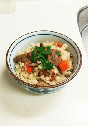 大豆ミートで中華な炊き込みご飯♪-レシピのメイン写真