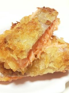 【マヨで簡単】サーモンかつ【揚げ焼き】-レシピのメイン写真