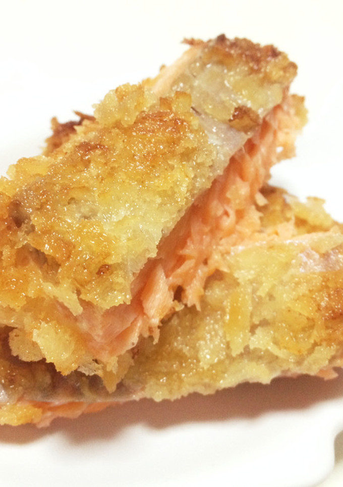 【マヨで簡単】サーモンかつ【揚げ焼き】-レシピのメイン写真