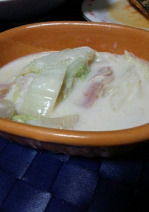 白菜大根のベーコンクリーム煮-レシピのメイン写真