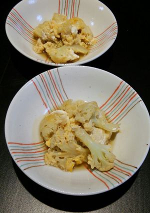 カリフラワーの卵とじ-レシピのメイン写真